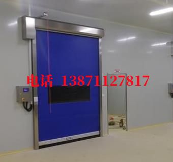 西沙拉链密封快速卷帘门